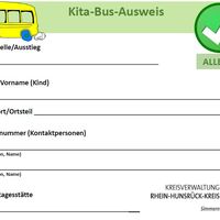 Kita-Bus - allein